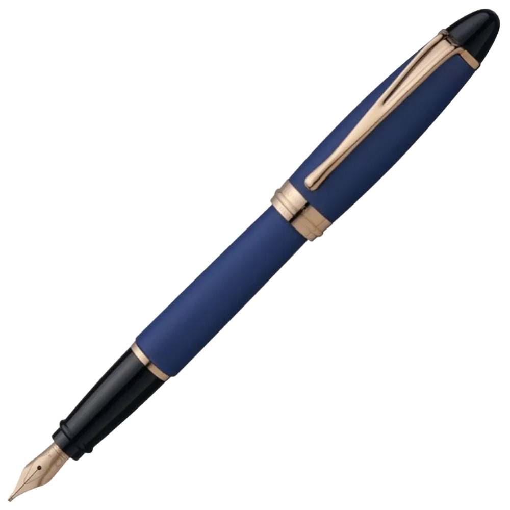Discover the Aurora Ipsilon Satin Pen. Fountain pen, resin cap and barrel.