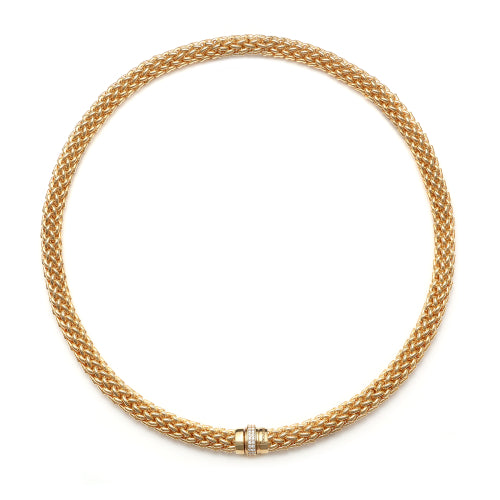 Discover the Unoaerre Chicco necklace with cubic zirconia. Chicco silver necklace with jewelry clasp with cubic zirconia, 42.00 cm size.