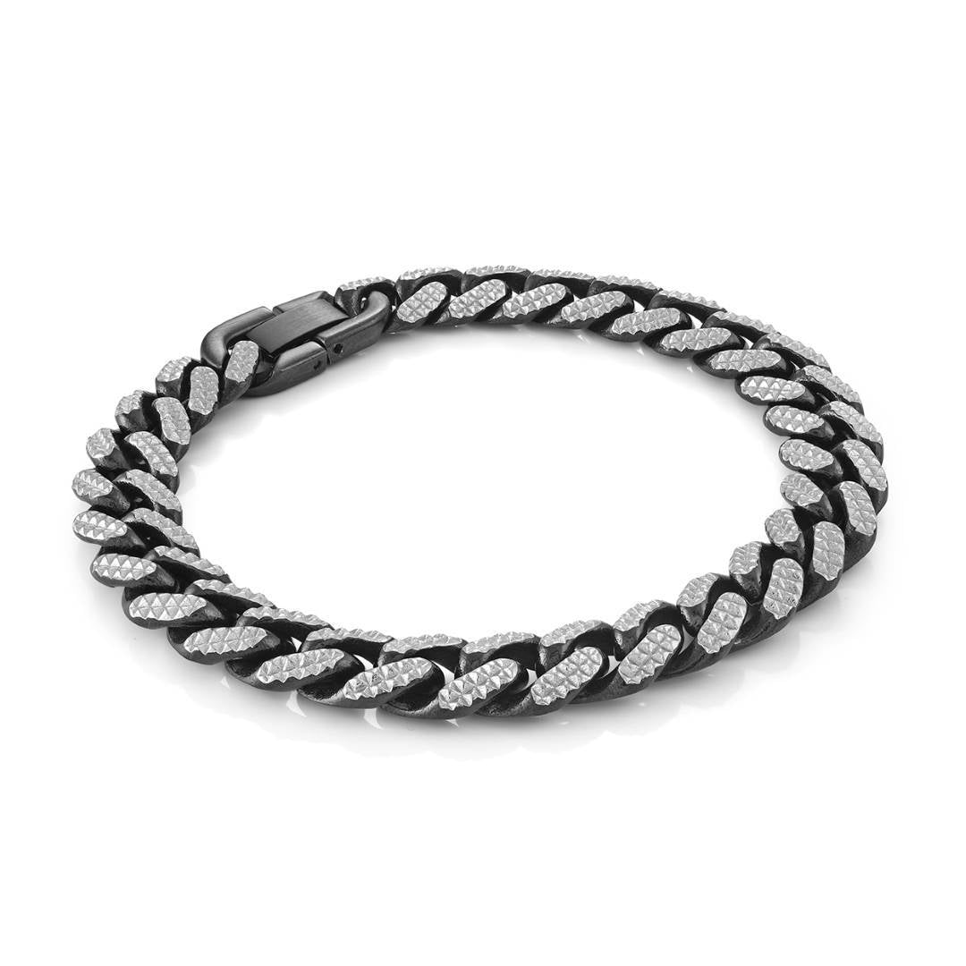 10MM DIA-CUT CURB BRACELET