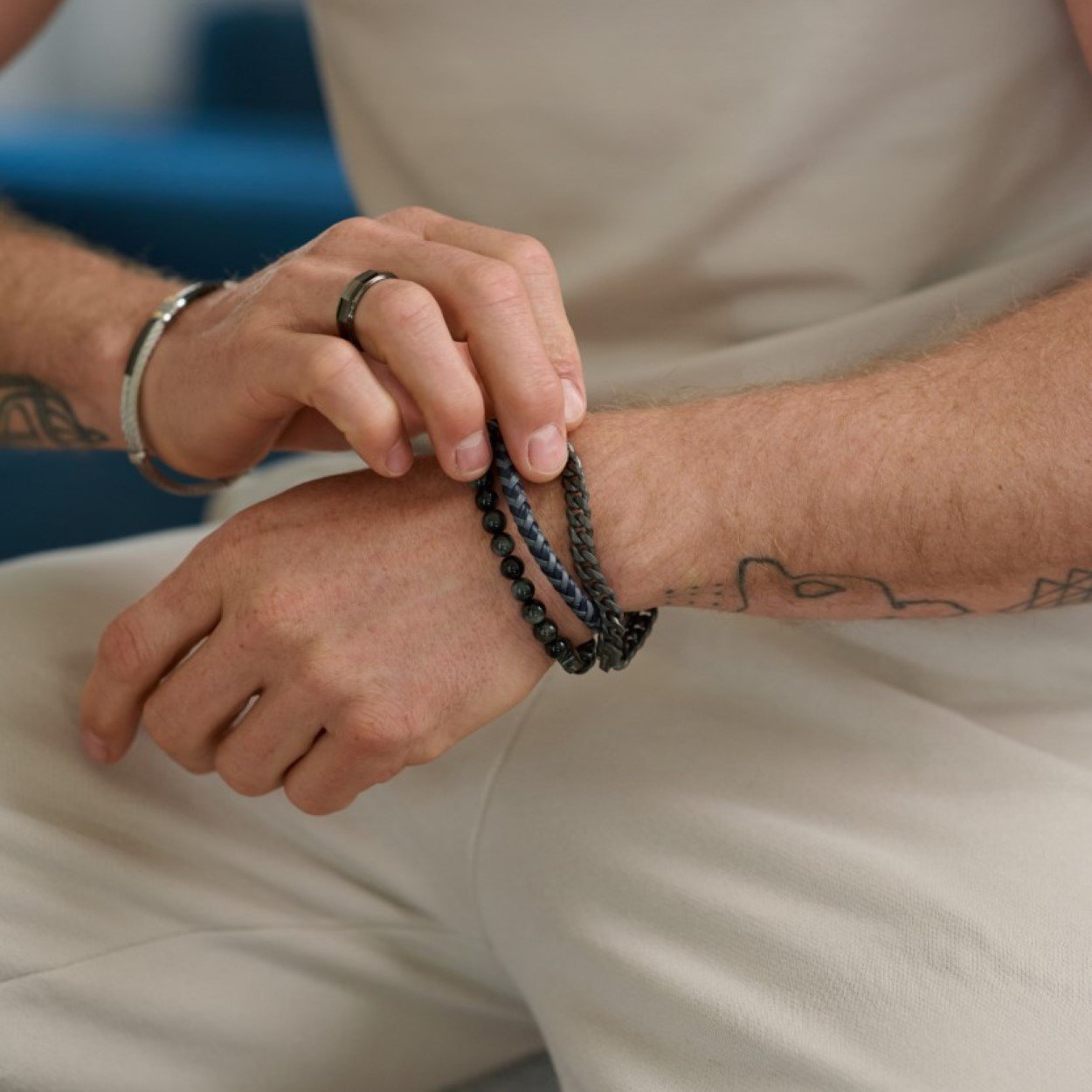 6MM LEATHER BRACELET