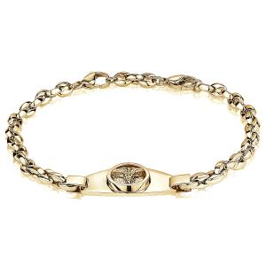 4.5MM OVAL LINK MEDIC ALERT BRACELET