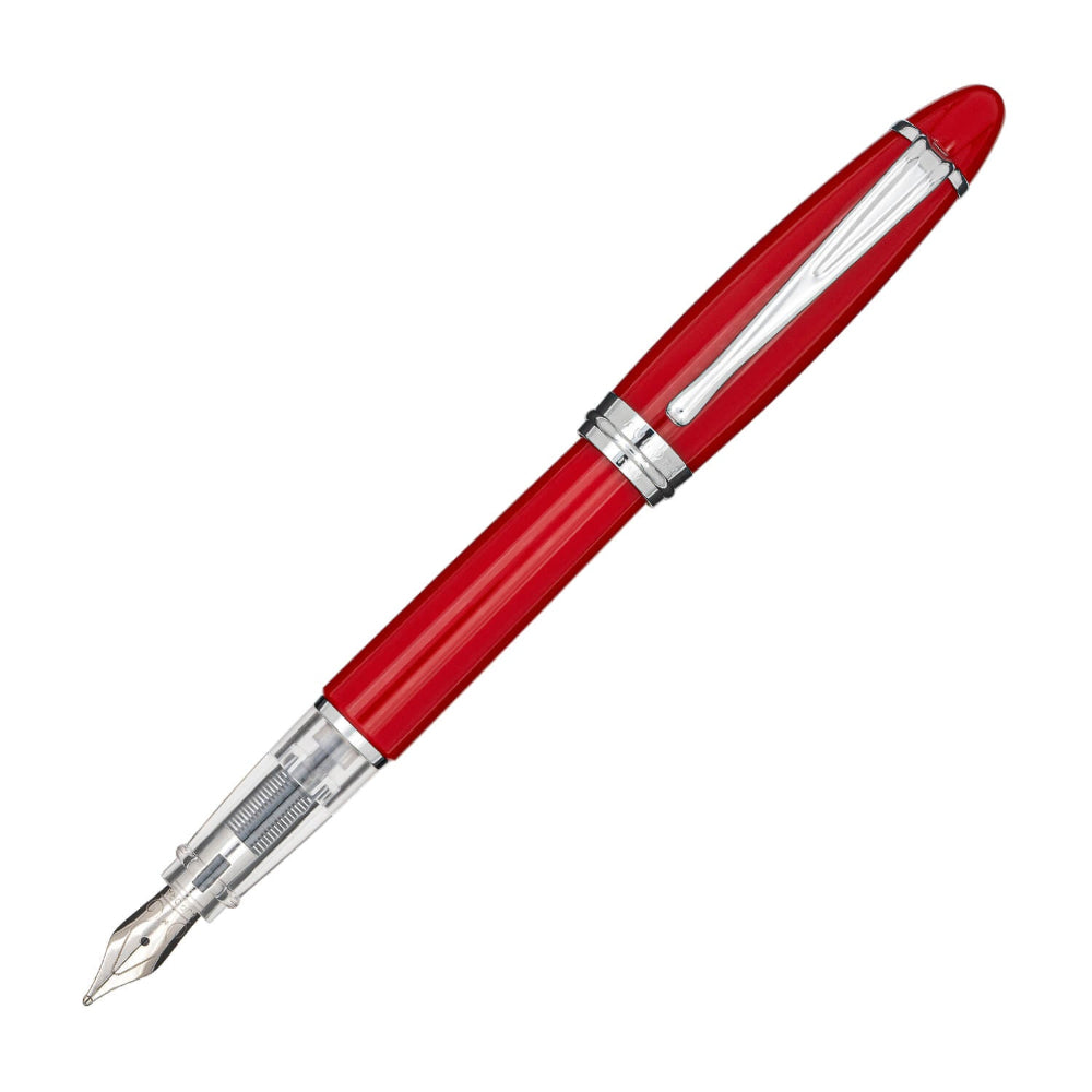 Discover the Aurora Ipsilon Demo Color Pen. Fountain pen with transparent grip.