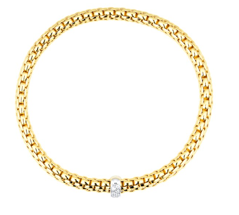 Fope Flex`It Bracelet with Diamonds