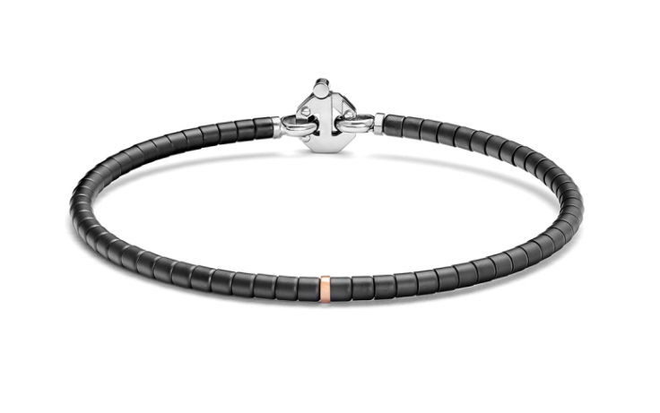 Baraka 18KT Rose Gold and Ceramic Bracelet