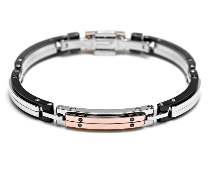Baraka Stainless Steel Black PVD Bracelet