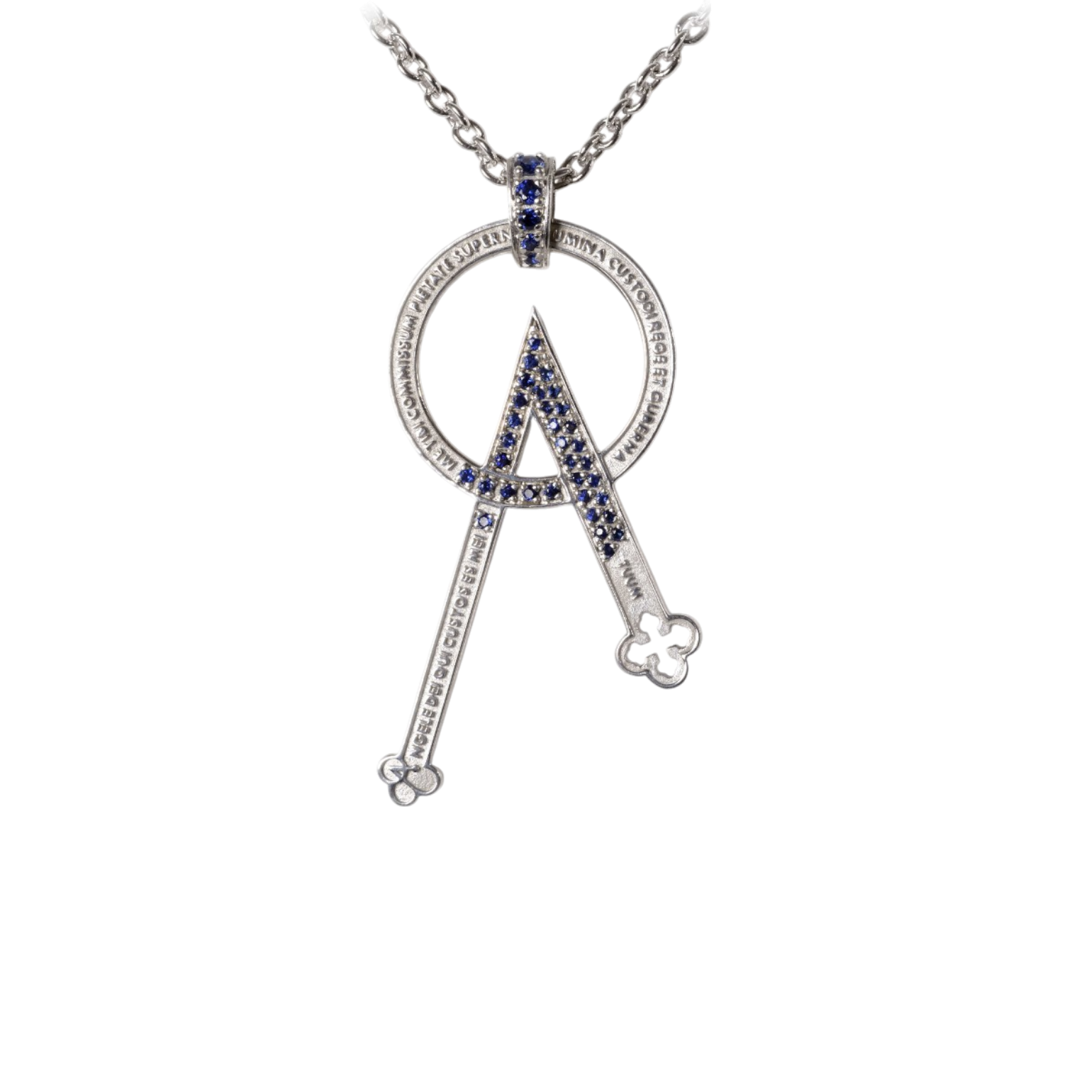 COLLIER ANGELO AVEC SAPHIRS BLEUS