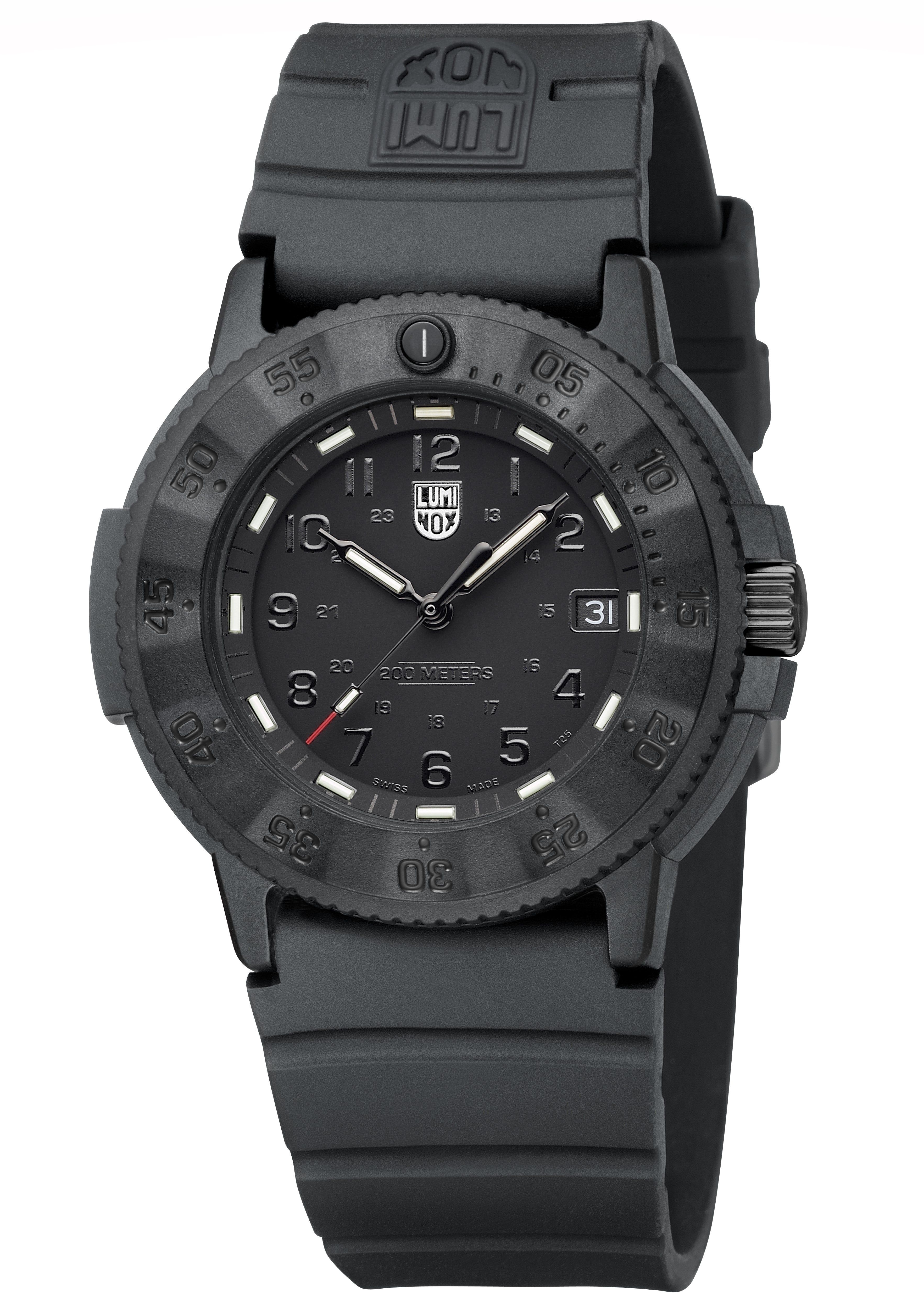 Alternate product view of the Luminox Canada Navy SEAL 3001.EVO.BO.S Swiss Watch. The Original Luminox Navy SEAL watch, first introduced in 1994, is the timepiece that put Luminox on the map.