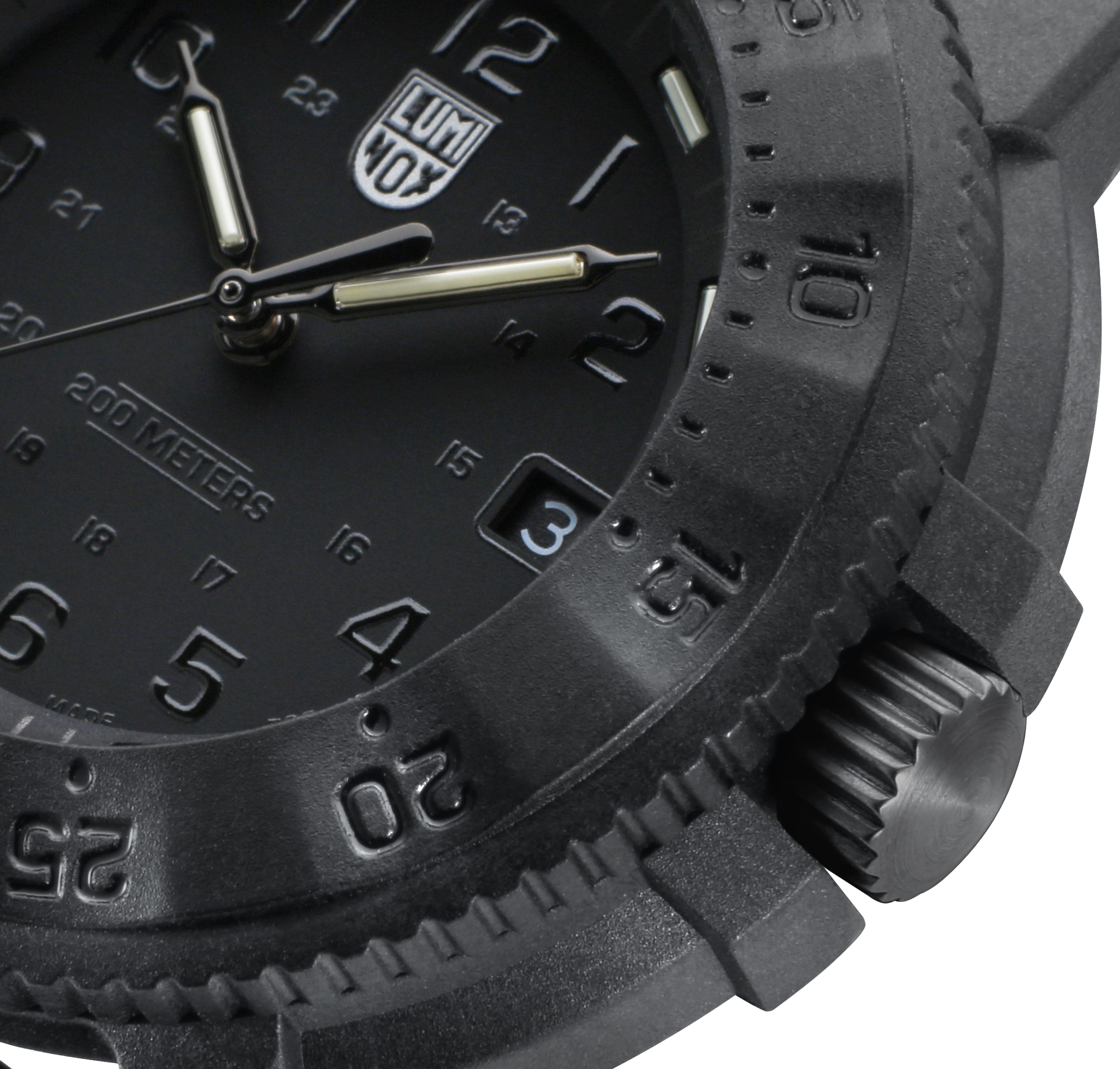 Alternate product view of the Luminox Canada Navy SEAL 3001.EVO.BO.S Swiss Watch. 3000 SERIES, 43 mm - Original Luminox Navy SEAL watch - Commissioned by and developed together with the U.S.
