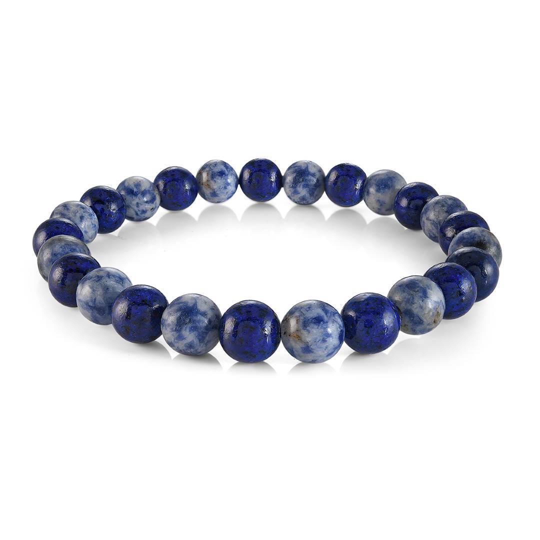 8MM MIXED BEAD BRACELET