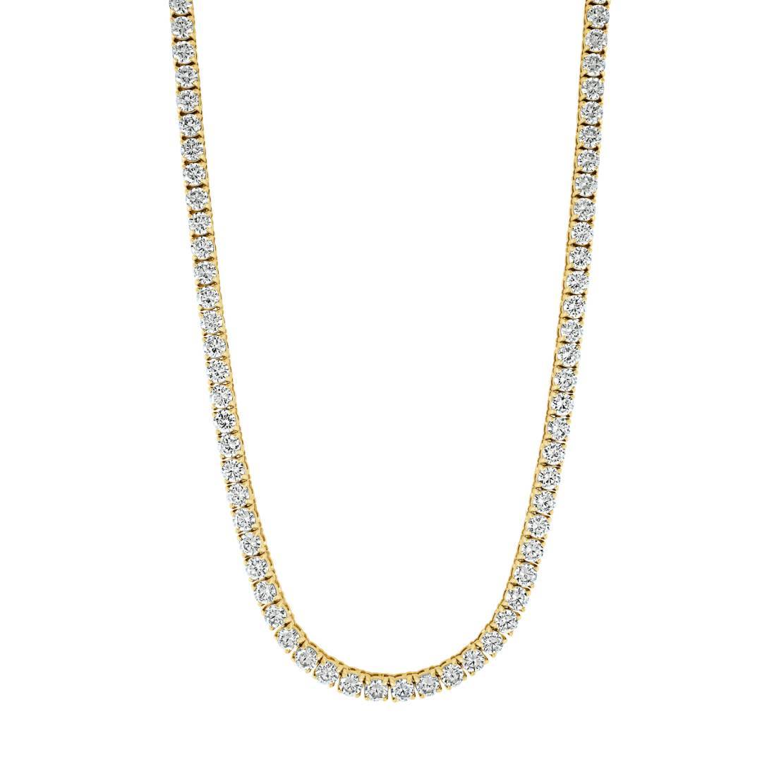 4MM TENNIS NECKLACE