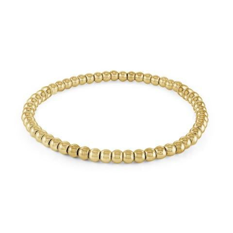 4MM STEEL BEADED BRACELET