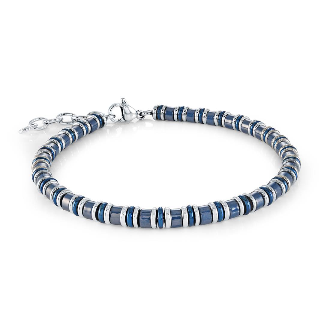 4MM BLUE BEAD BRACELET