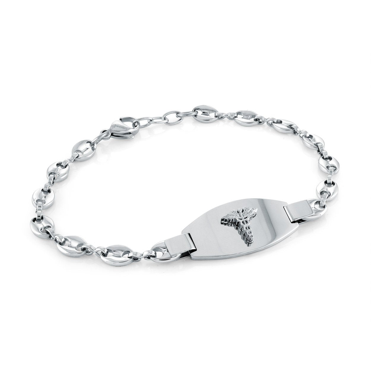 5MM MINI LINK MEDIC ALERT BRACELET