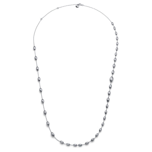 Découvrez le Giovanni Raspini Satin silver long Collier. Ce bijou allie design raffiné, finition soignée et élégance intemporelle.