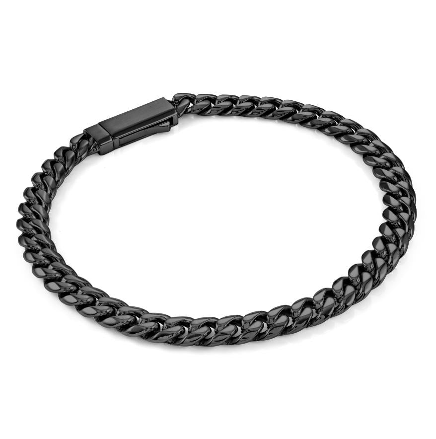 6MM CURB KEY-CLASP BRACELET