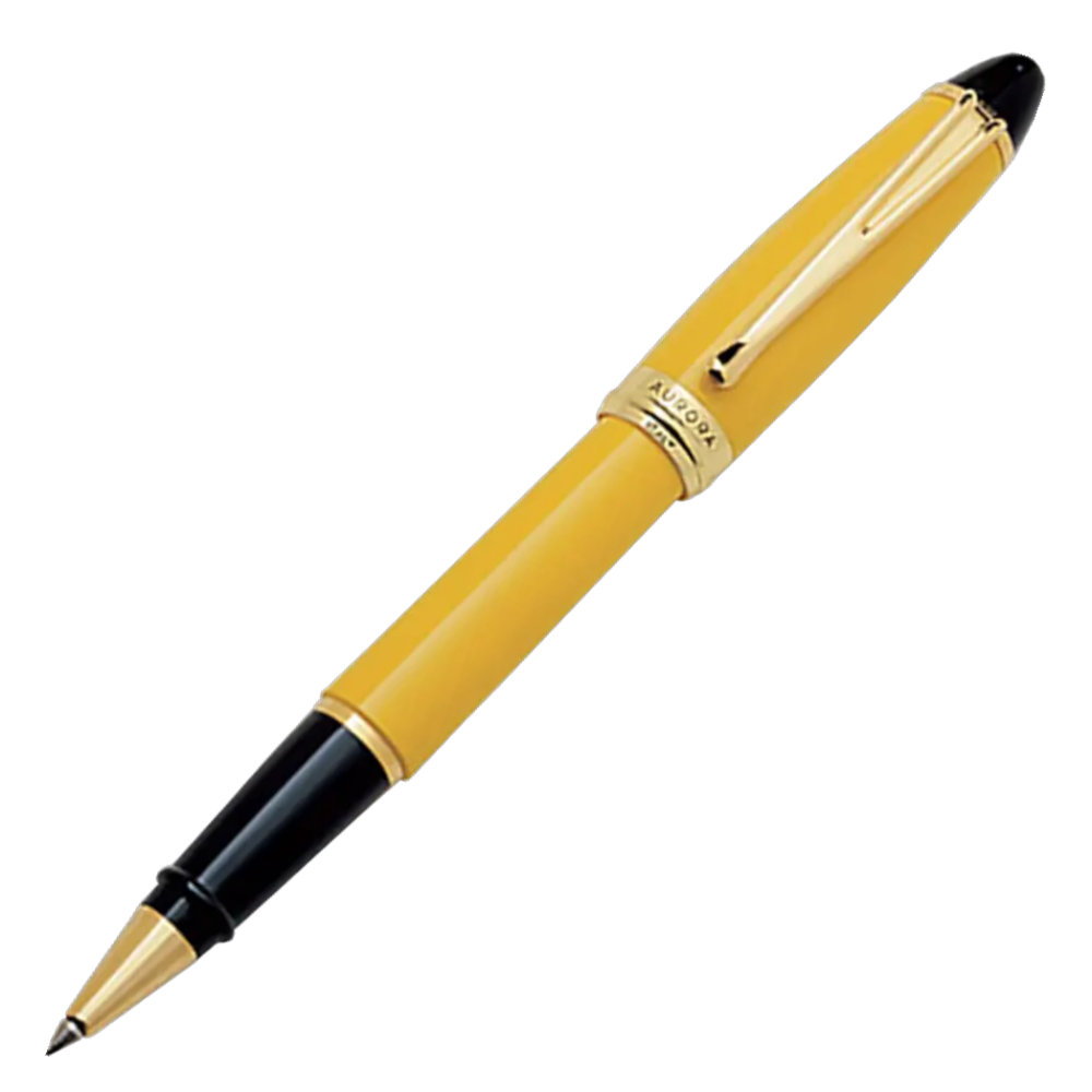 Discover the Aurora Ipsilon Pen. Roller, resin cap and barrel.