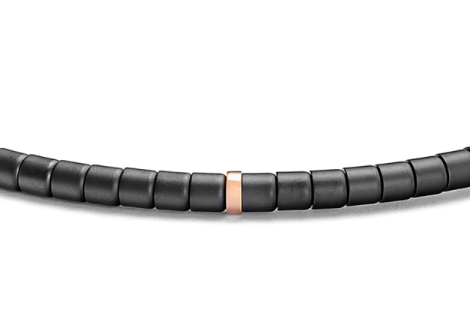 Baraka 18KT Rose Gold and Ceramic Bracelet