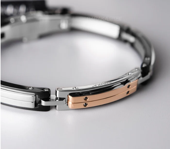 Baraka Stainless Steel Black PVD Bracelet