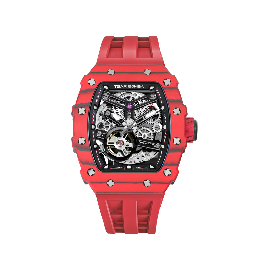 Elemental-Carbon Fiber Automatic Watch