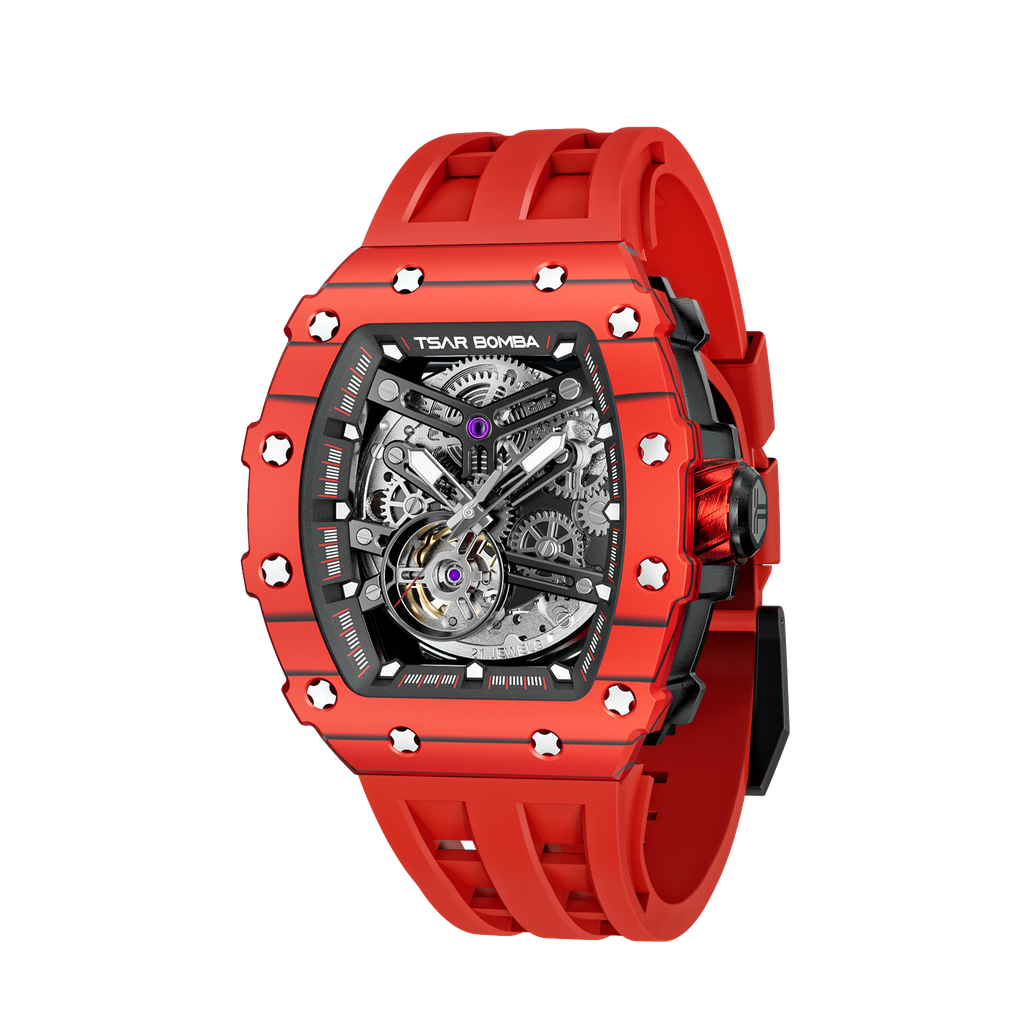 Elemental-Carbon Fiber Automatic Watch