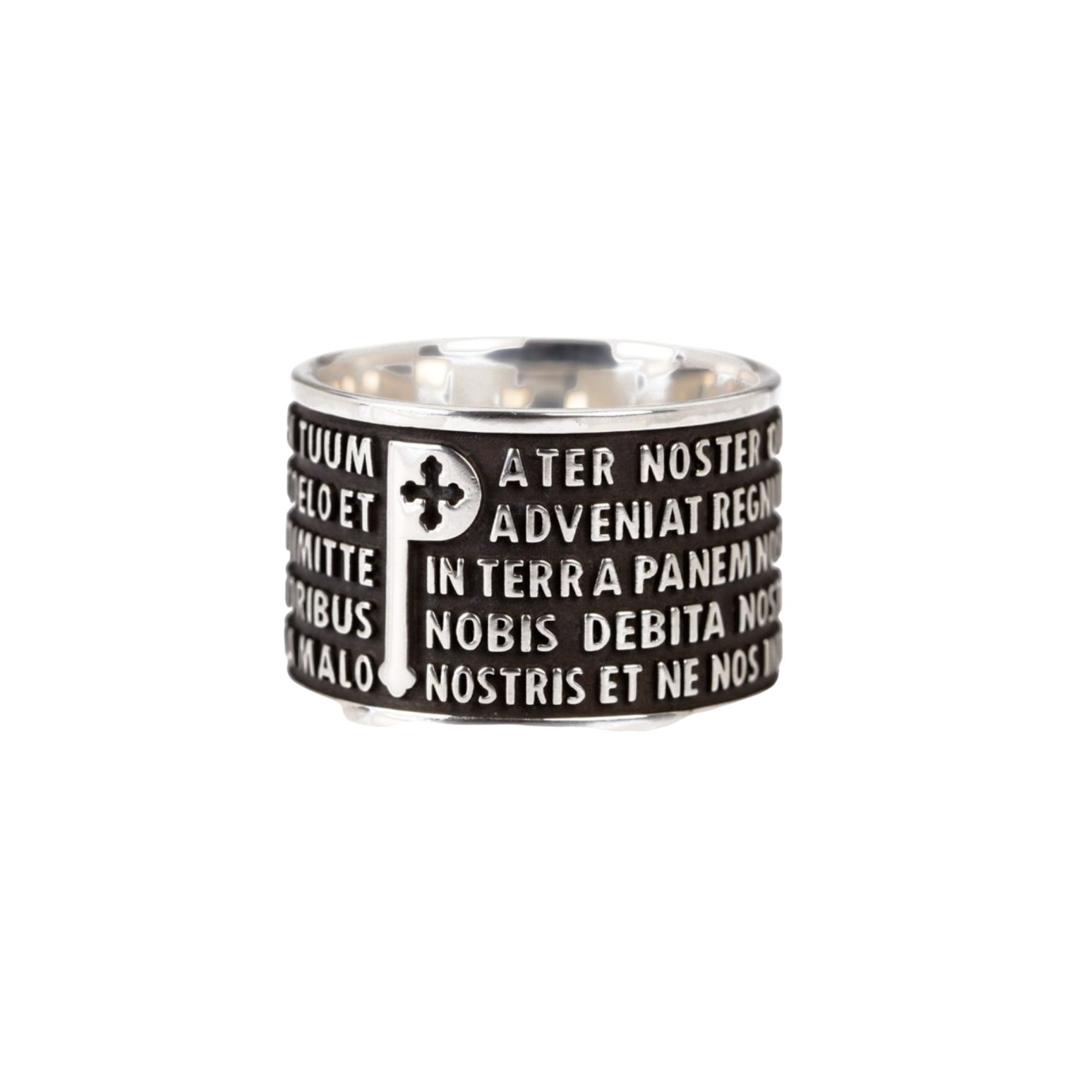 RING ORIGINE BURNISHED SILVER
