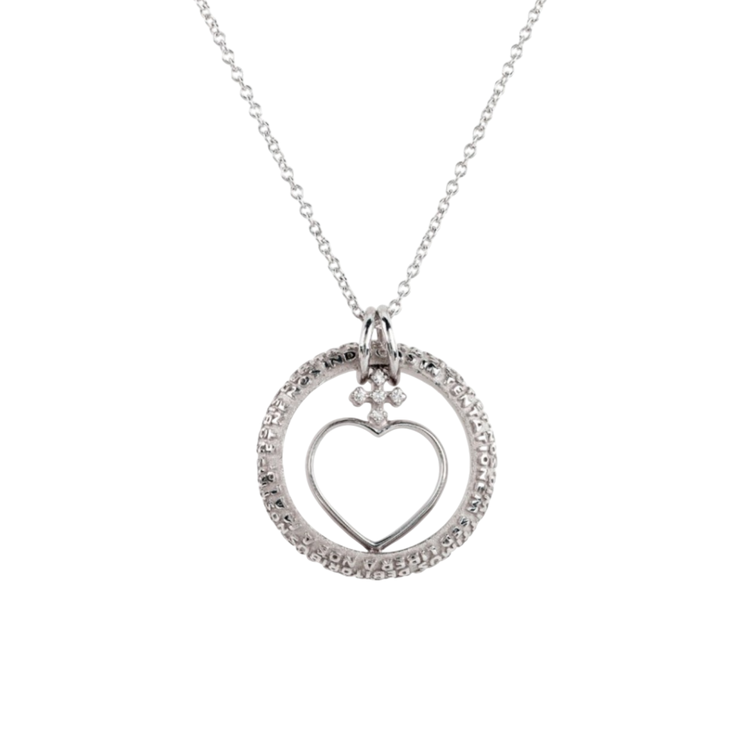 COLLIER TINY RHODIUM
