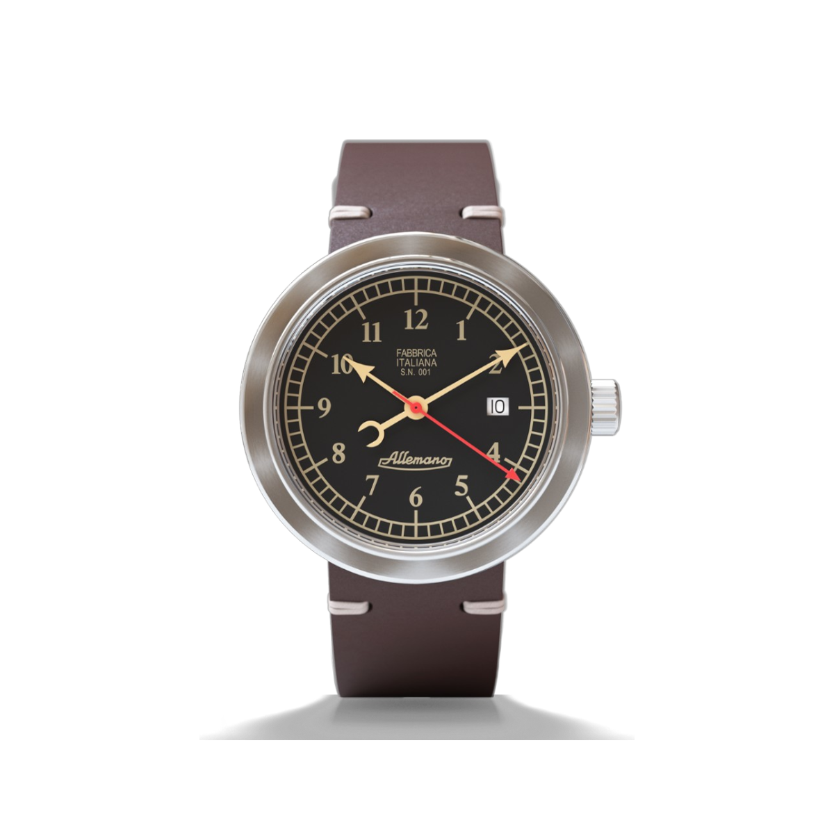 Jour & Date - Finition Satinée - Noir