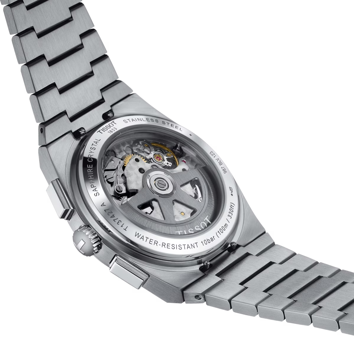 TISSOT PRX AUTOMATIQUE CHRONOGRAPHE BLANC