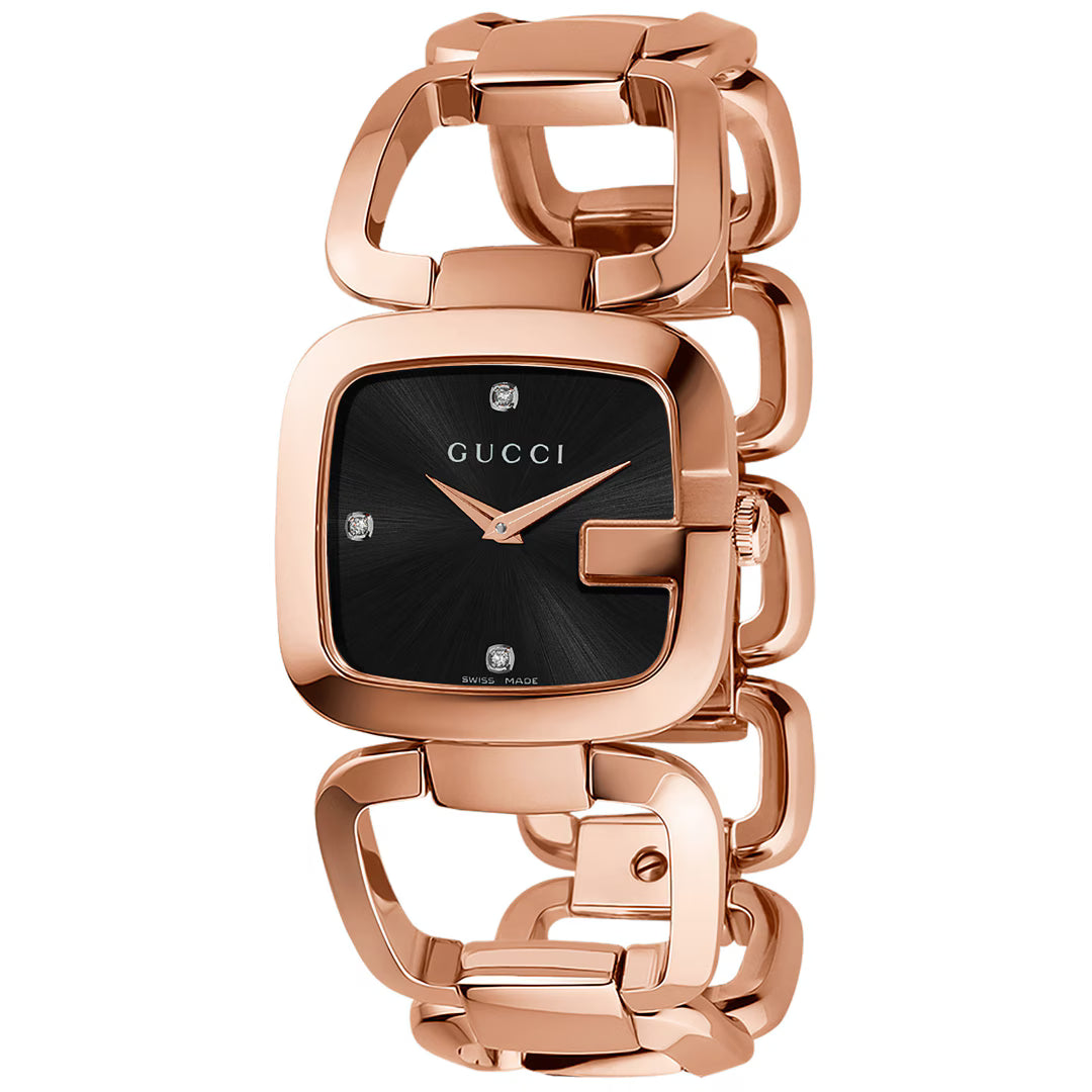 Ladies G-Gucci Rose Gold Watch 33mm