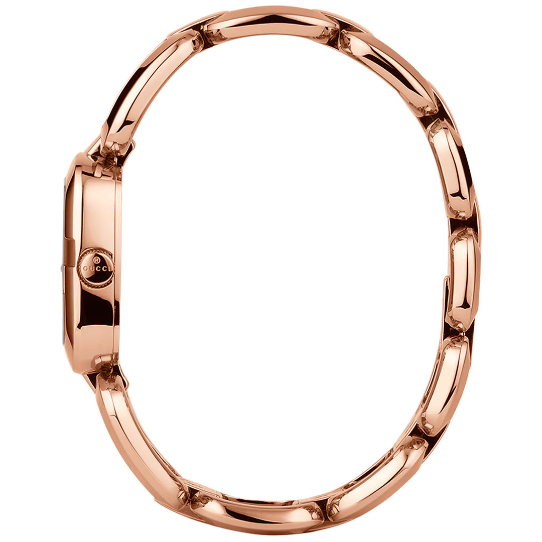 Ladies G-Gucci Rose Gold Watch 33mm