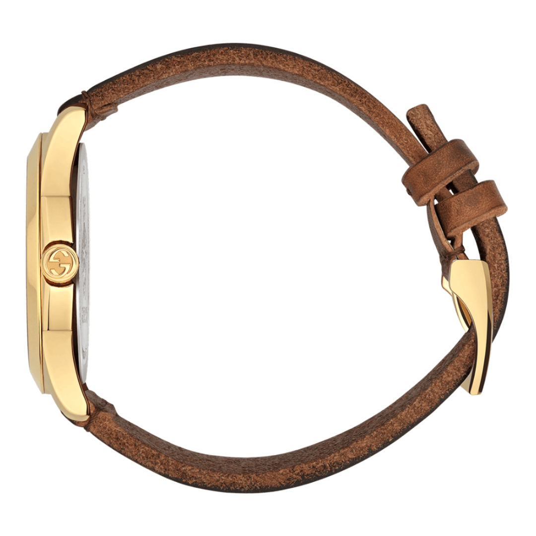 G Timeless gold-plated stainless steel watch